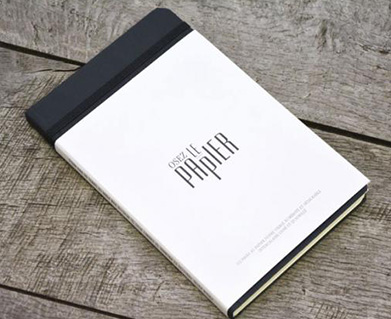 LE PAPIER FAIT DE LA RESISTANCE COAL BLACK CLASSIC NOTEBOOK(A5)